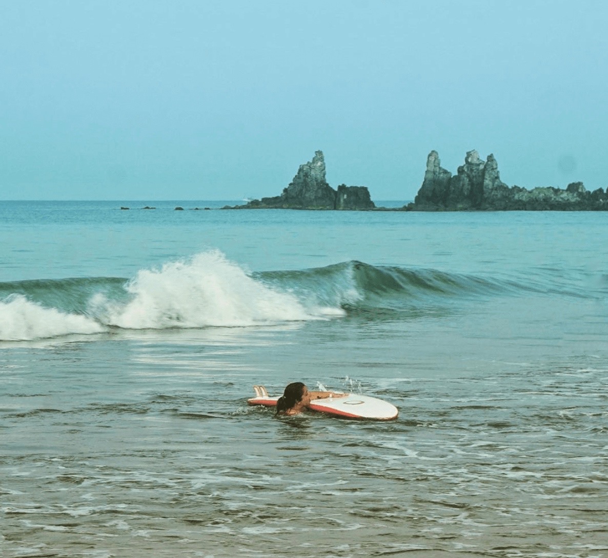 surfing in goa